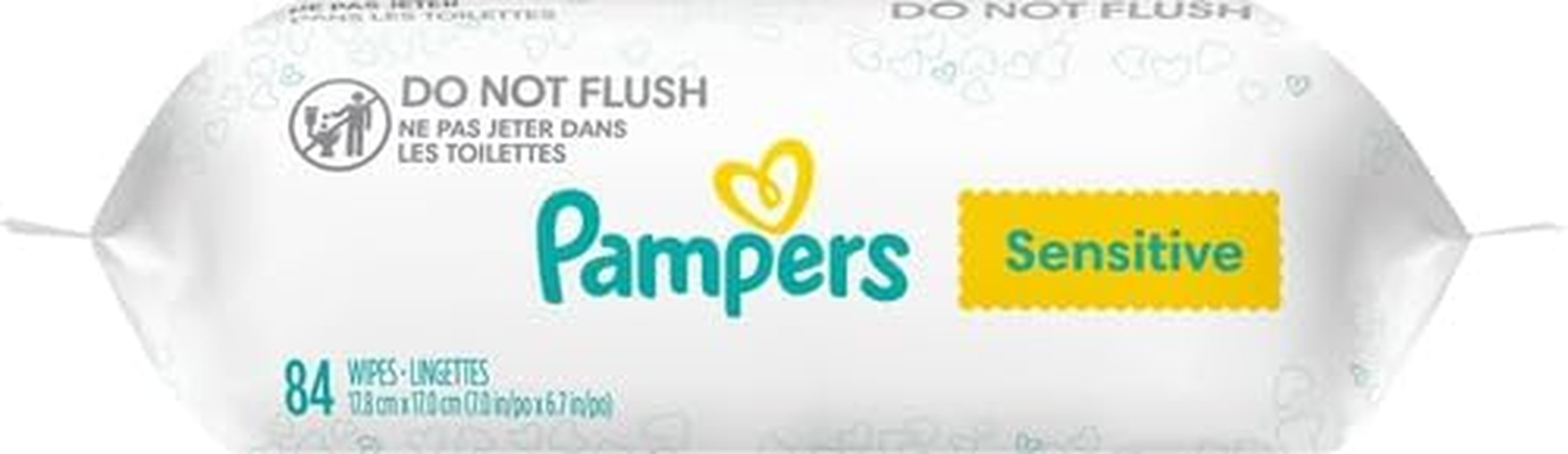 Pampers Baby Wipes Sensitive Perfume Free 1X Pop-Top Pack 84 Count image number 6