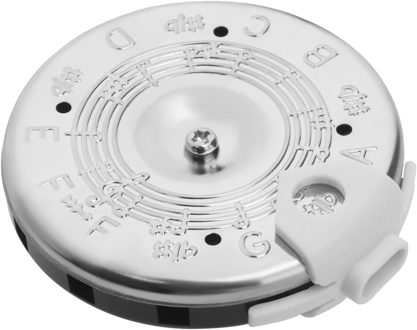 SING F LTD 13 Tone Pitch Pipe Tuner F-F Pitch Pipe Tuning Devices Circular Pitch Pipe Tuner Chromatic Pitch Tuner for Violin Ukulele Guitar Mandolin Banjo Bass image number 3