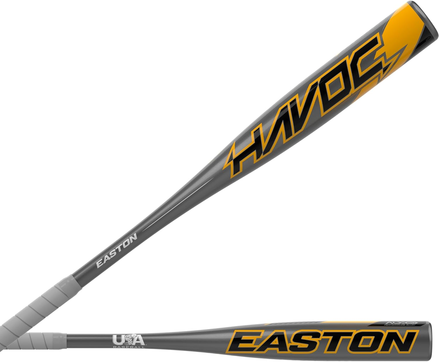 Easton 2022 HAVOC USA Baseball Bat | -10 | 1 Pc. Aluminum | 2 1/4 Barrel