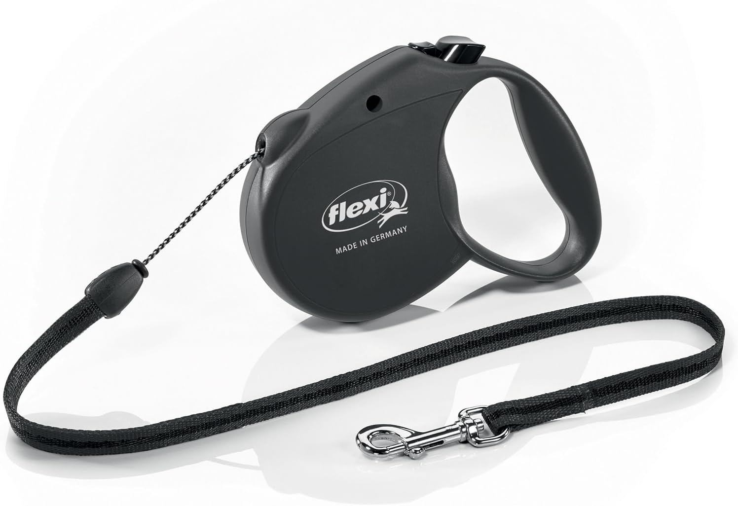 Flexi Fun Cord Retractable Dog Lead Black Small 5 Metres image number 3