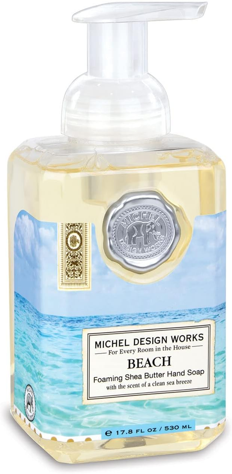 Michel Design Works Foaming Hand Soap, 17.8-Ounce, Beach image number 3