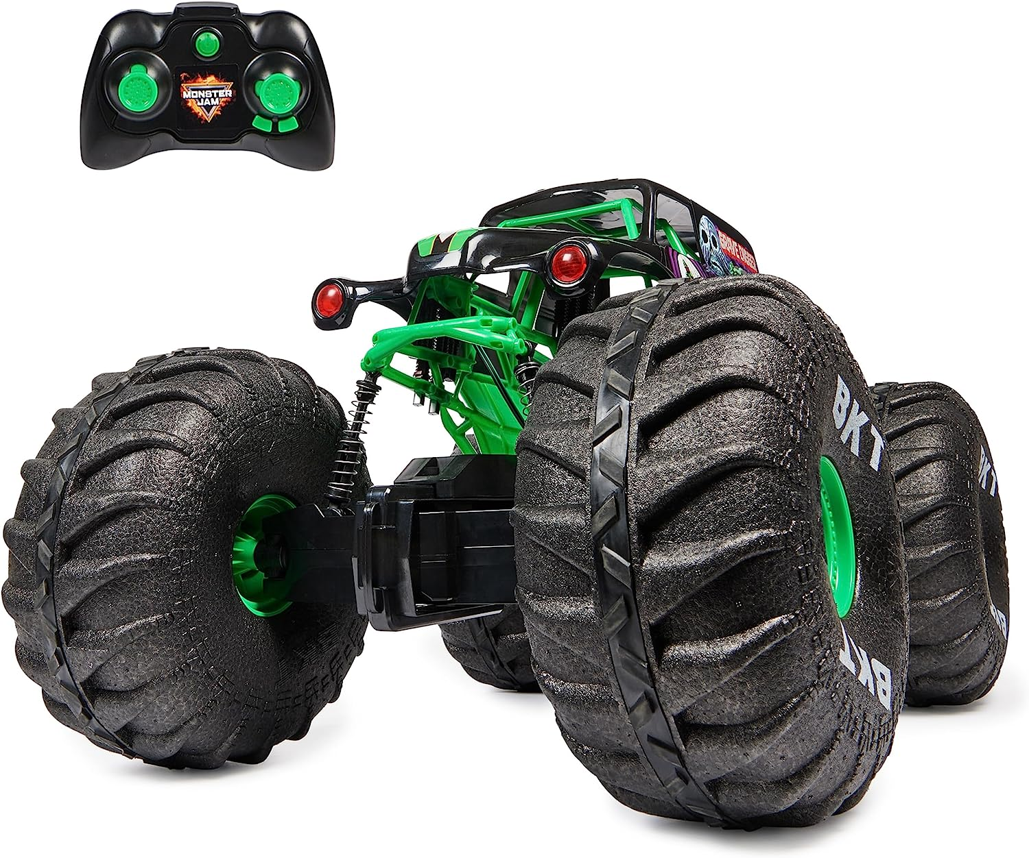 Monster Jam RC Mega Grave Digger Refresh Remote Control Monster Truck image number 2