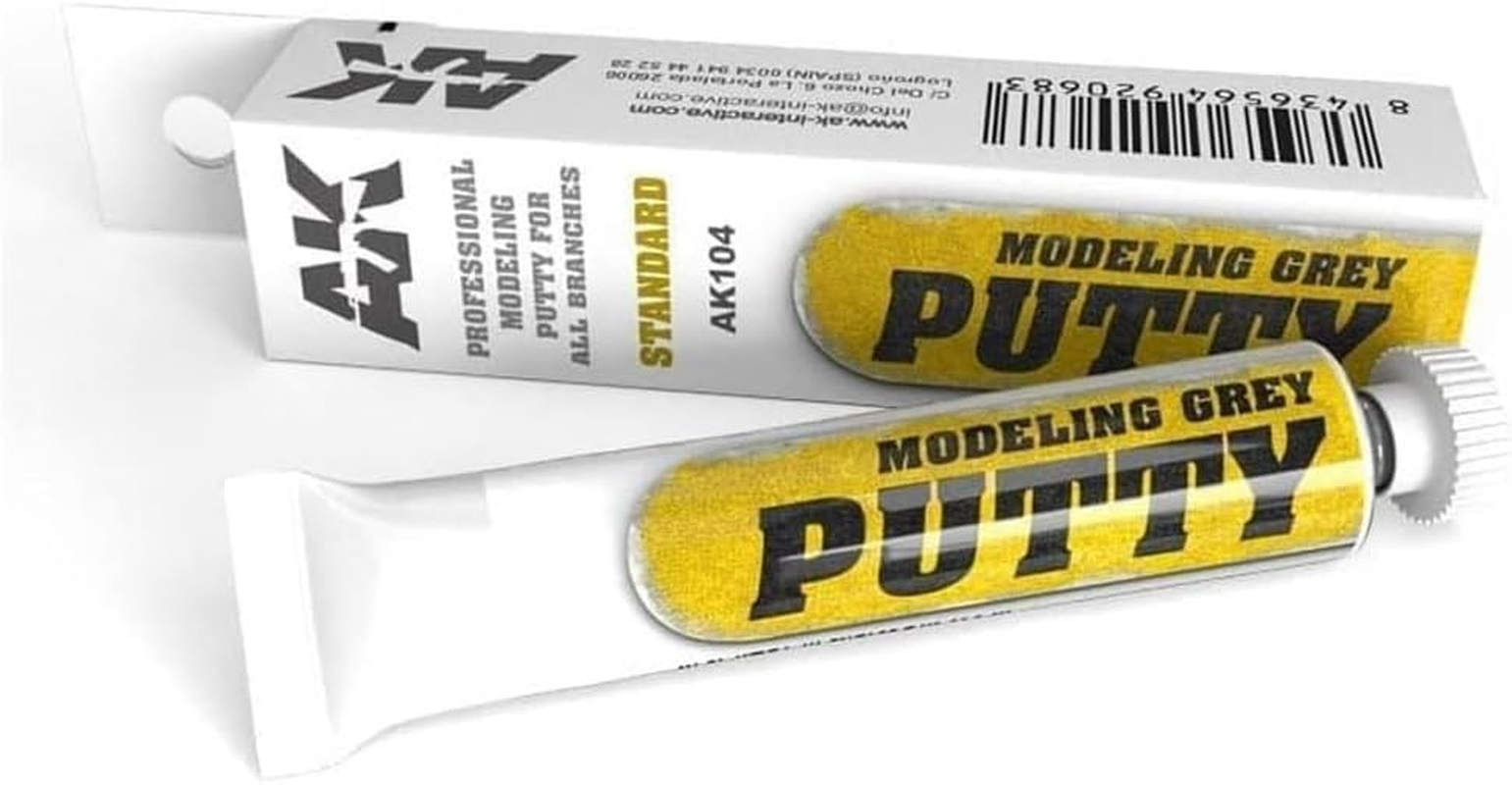 AK Interactive Modelling Putty- Grey (20Ml)