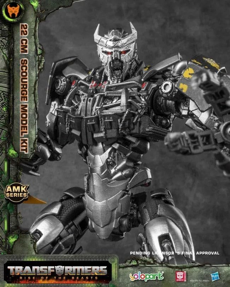 YOLOPARK AMK Series Transformers: Rise of the Beasts - Scourge Model Kit, 22 Cm Height image number 1