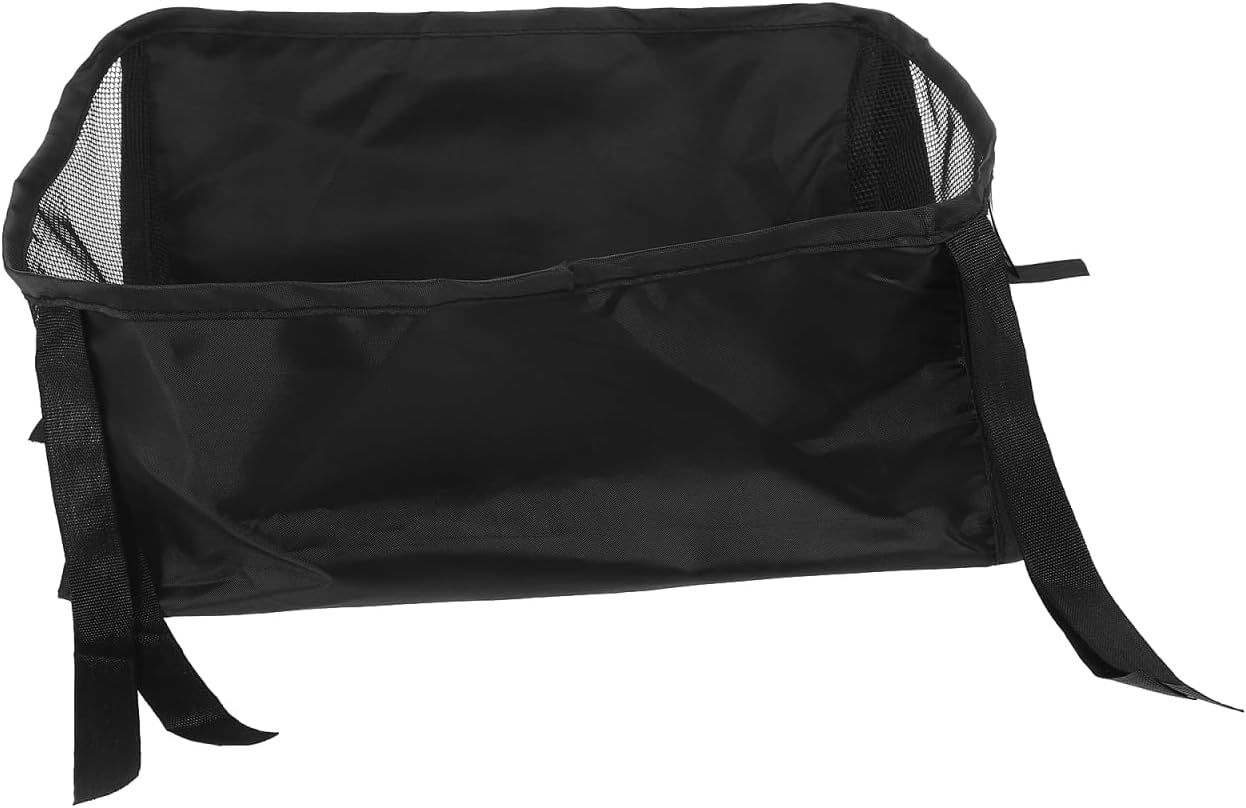 Abaodam Universal Stroller Organizer Bag - Lightweight Oxford Cloth Storage Basket for Baby Essentials under Stroller - Pram Caddy for Diapers Pacifiers and Toys image number 5