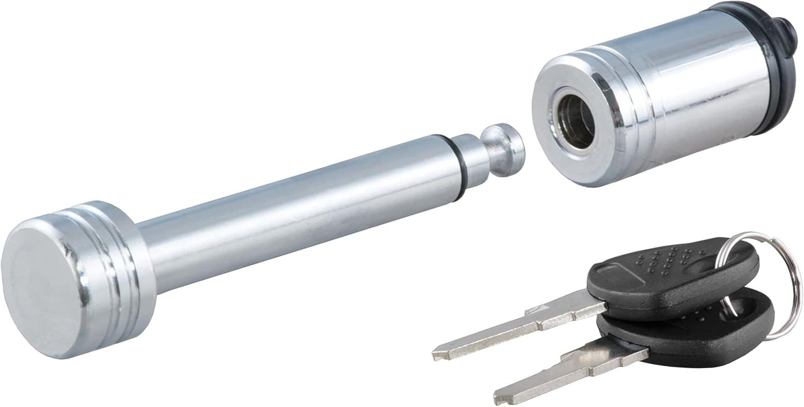 CURT 23501 Trailer Hitch Lock, 1/2-Inch Pin Diameter, Fits 1-1/4-Inch Receiver image number 4