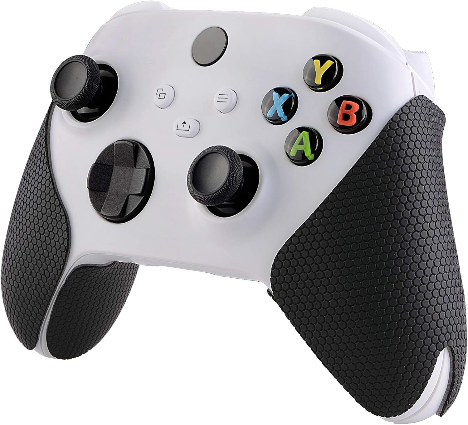 Extremerate Playvital Anti-Skid Sweat-Absorbent Controller Grip for Xbox Series X/S Controller, Professional Textured Soft Rubber Pads Handle Grips for Xbox Series X/S Controller