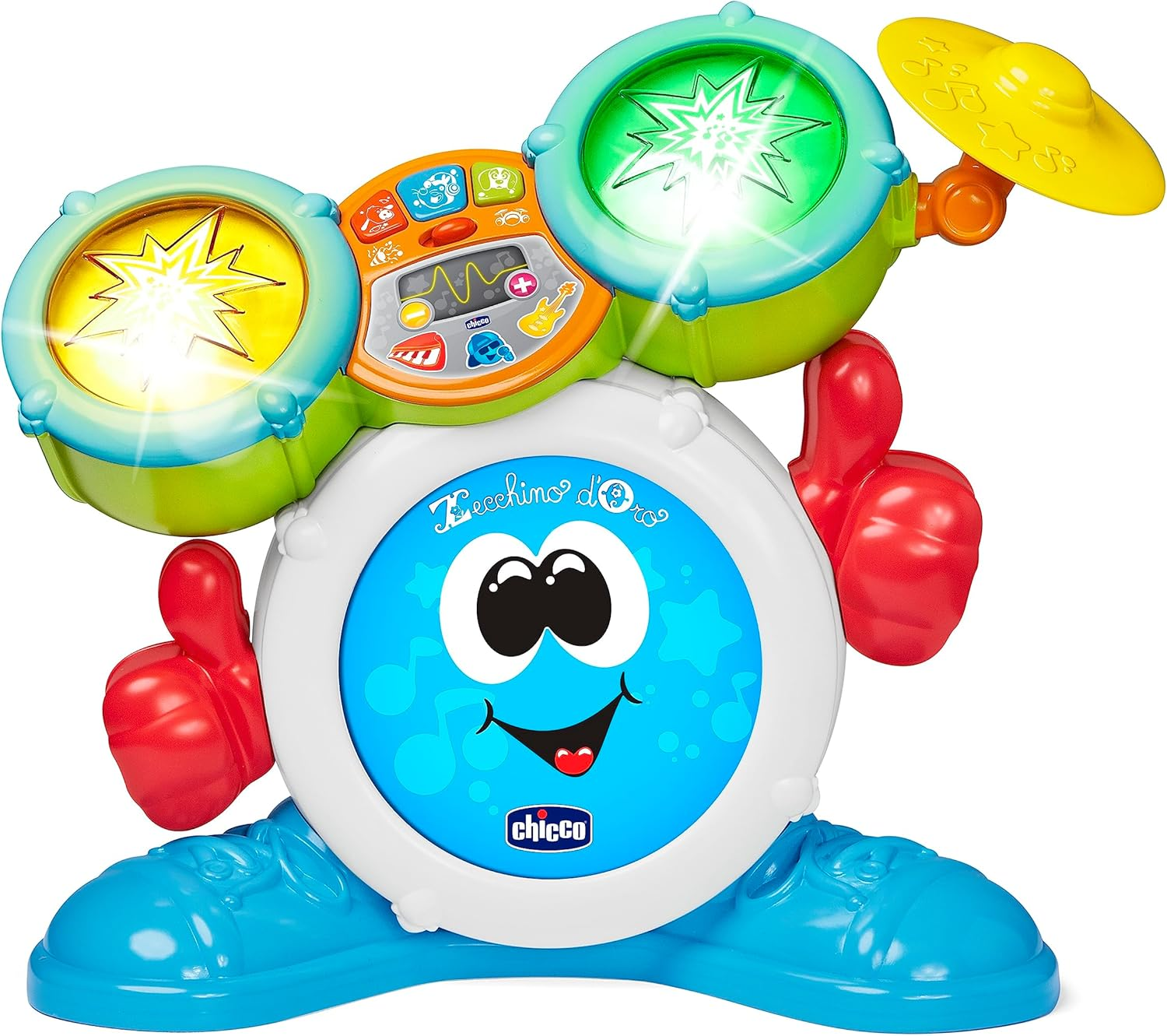 Chicco Rocky the Drum Music Instrument Toy for Kids image number 6