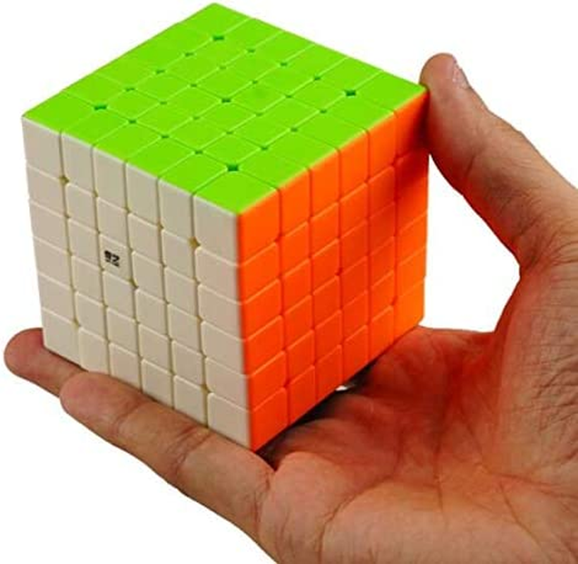 Cuberspeed Qiyi Qifan S 6X6 Stickerless Bright Magic Cube Mofangge MFG Qifan S 6X6X6 Color Speed Cube image number 3