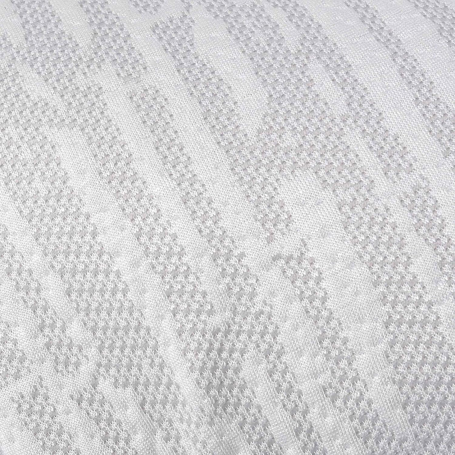 Dreamaker Bedding Maternity Pregnancy Nursing Pillow with Zippered Bamboo Washable Removable Cover C Shaped Natural Contour Full Body Hypo Allergenic anti Bacterial Support for Back HIPS Legs Belly