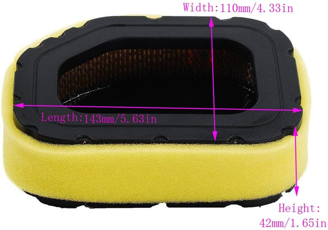 KH-32-083-03-S Air Filter 3208303 for Kohler SV810 SV820 SV830 0 SV725 SV730 SV735 SV740 Engine Toro Cub Cadet Lawn Mower Replace 32-883-03-S1 3208303-S 32 083 03 image number 2