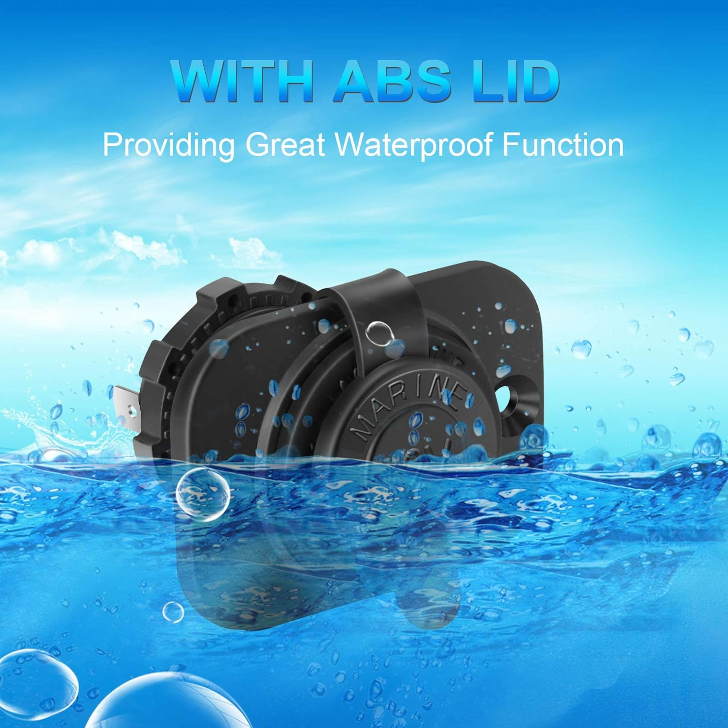 Cigarette Lighter Socket - Car Marine Motorcycle ATV RV Lighter Socket Power Outlet Socket Receptacle 12V Waterproof Plug(2 Pack)