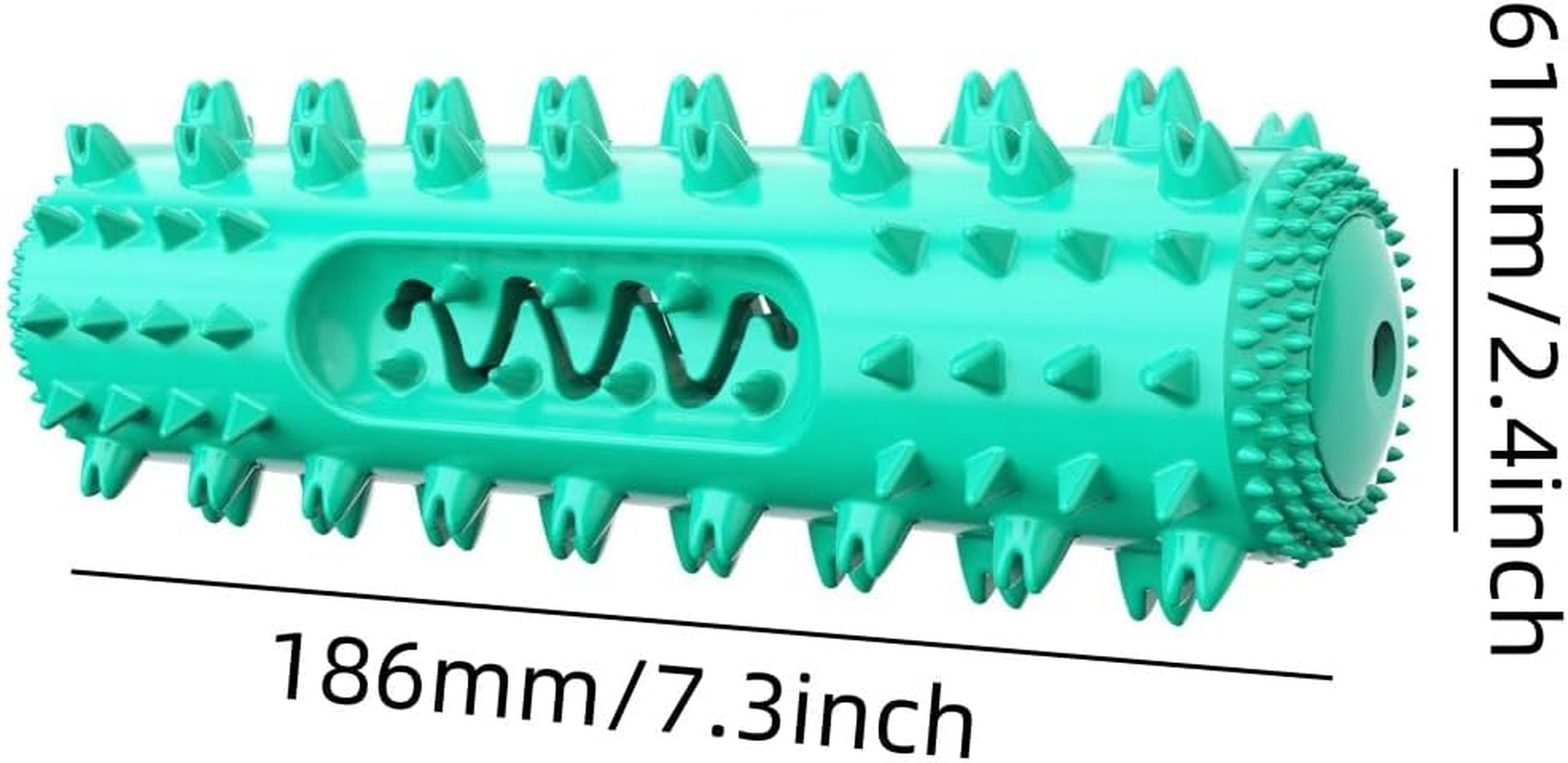 Dog Chew Toy,Puppy Teething and Soothing Flexible Chew Toy, Stick Bone for Dog Teeth Cleaning(Blue) image number 1