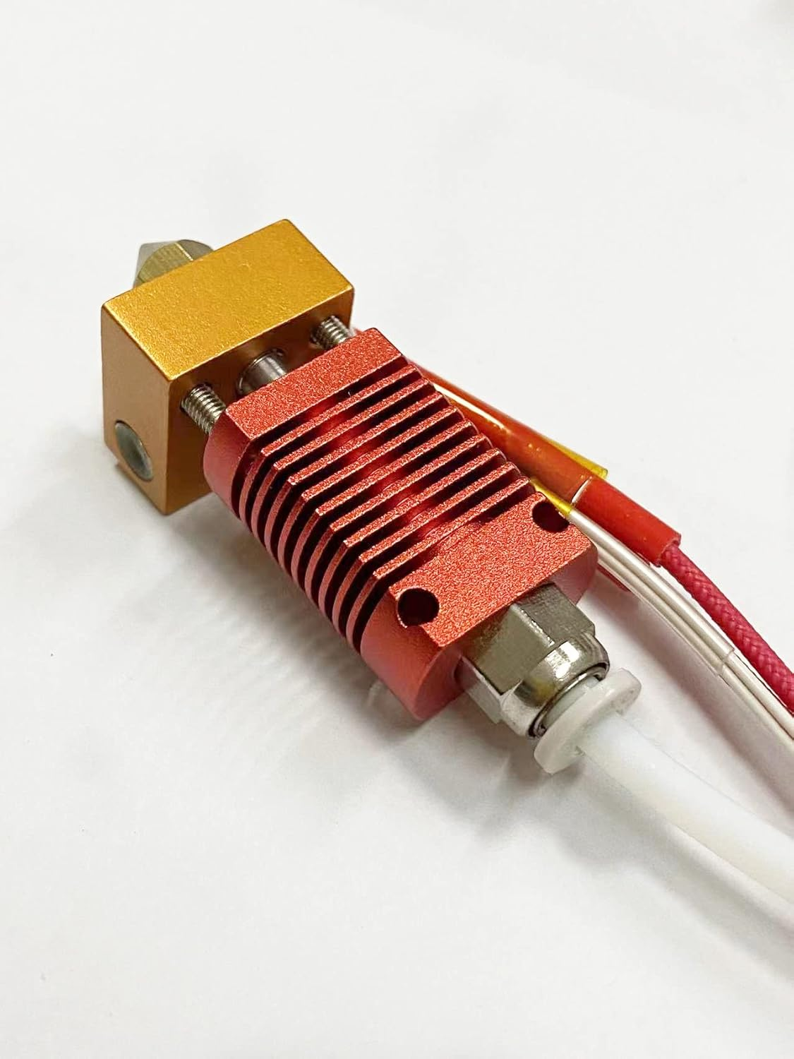 3D Printer Parts Ender 3 Hotend Assembled Ender 3 Pro Extruder Kit 24V 40W with Silicon Cover and 0.4Mm Nozzles image number 2