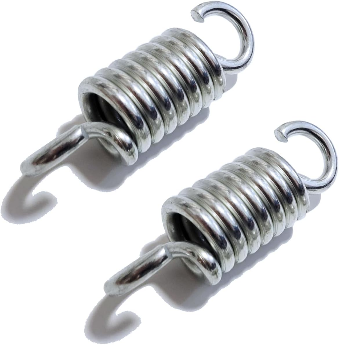 Porch Swing Springs Hammock-Chair Spring - 1500Lbs Heavy Duty Suspension Hangers Ceiling Mount Porch Swings (2 Pack Silver)