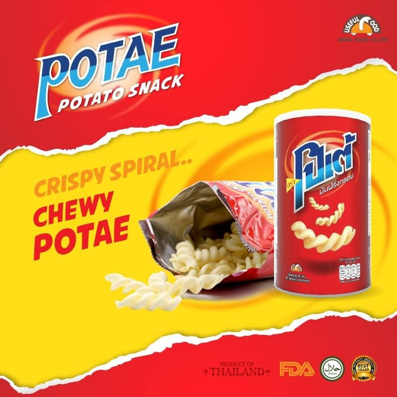 Potae Fried Potato Snack 68 G image number 1