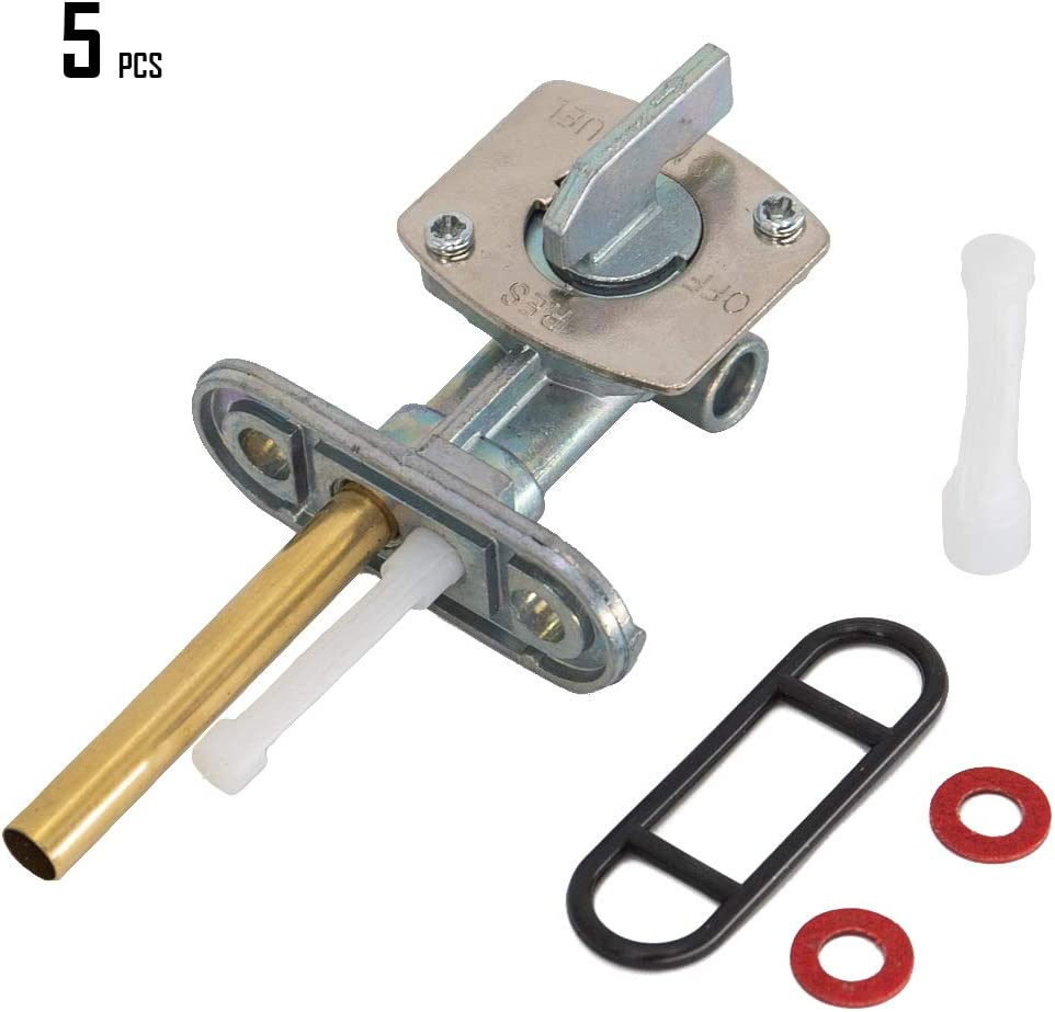 UTSAUTO Fuel Tank Petcock Valve for Yamaha YFS200 YFM250 YFM350 YFM400 YFM600 YFZ350 YFZ450 Suzuki DRZ400 FZR600 LT80 LTZ250 LTZ400 Raptor 660 Wolverine Banshee 350 Grizzly Blaster image number 4