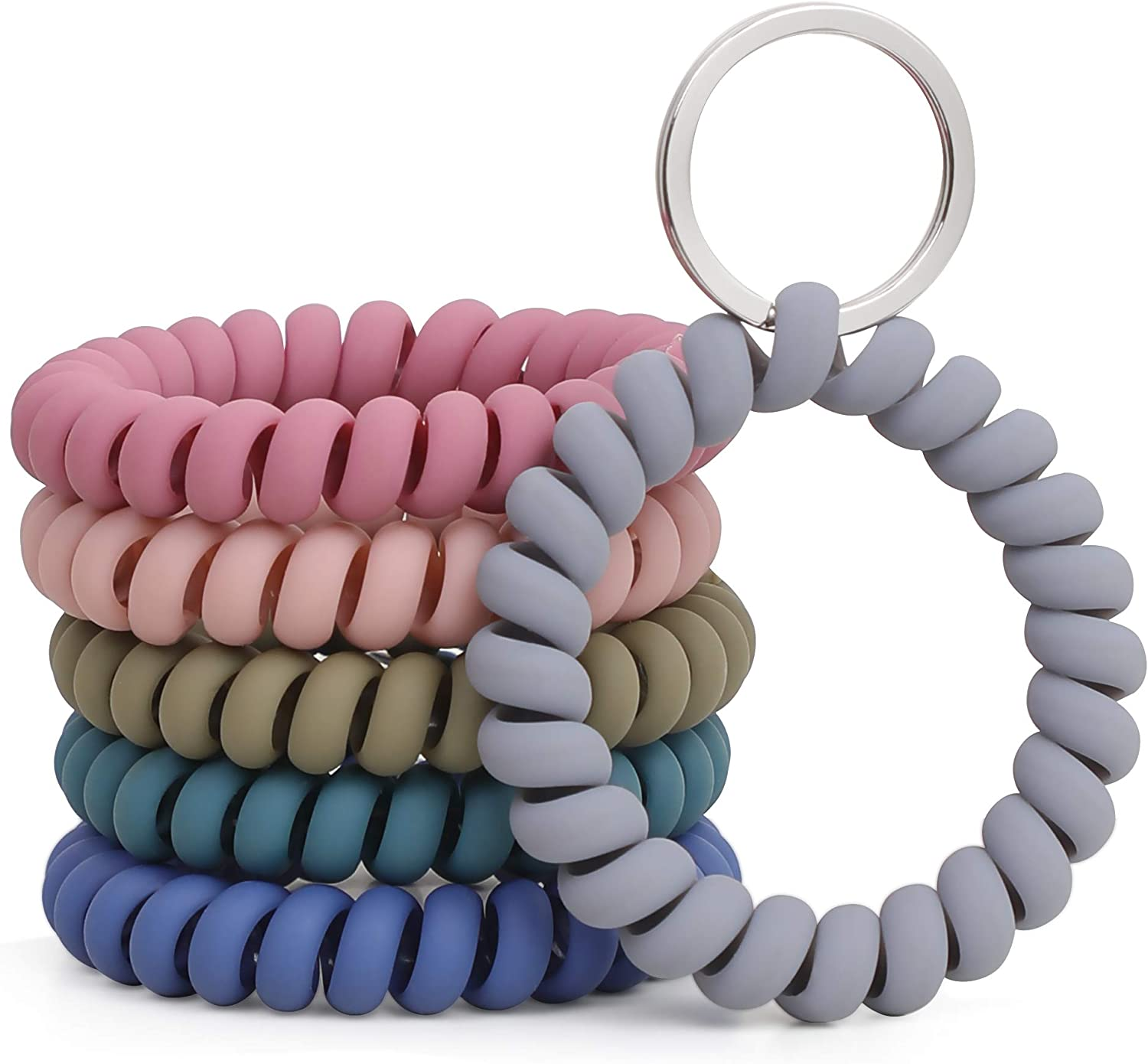 LGEGE Stretchable Wristband Wristlet Keychain
