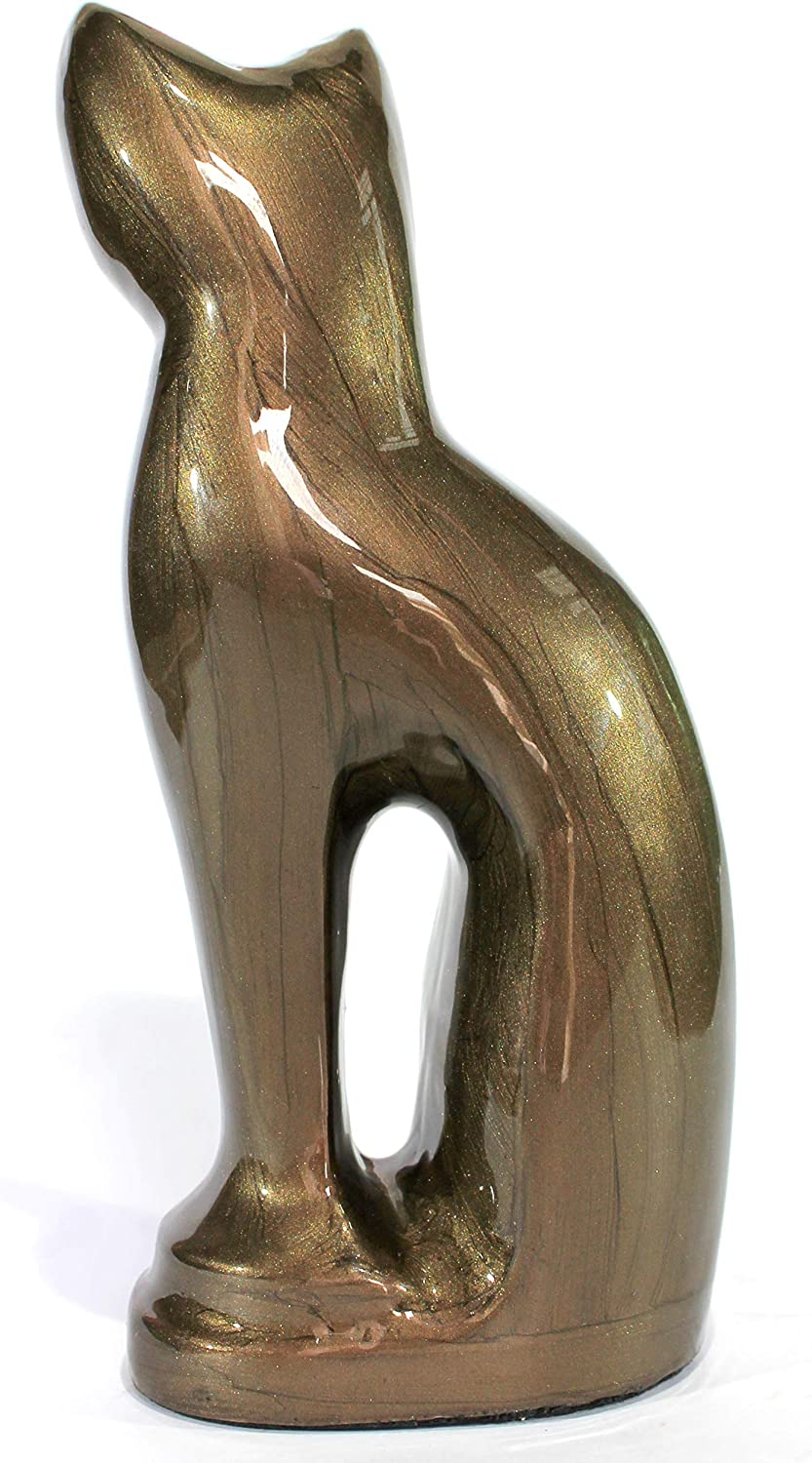 Esplanade- Cat Kitten Shape Cremation Urn | Memorial Funeral Burial Full-Size Urn for Ashes| image number 4