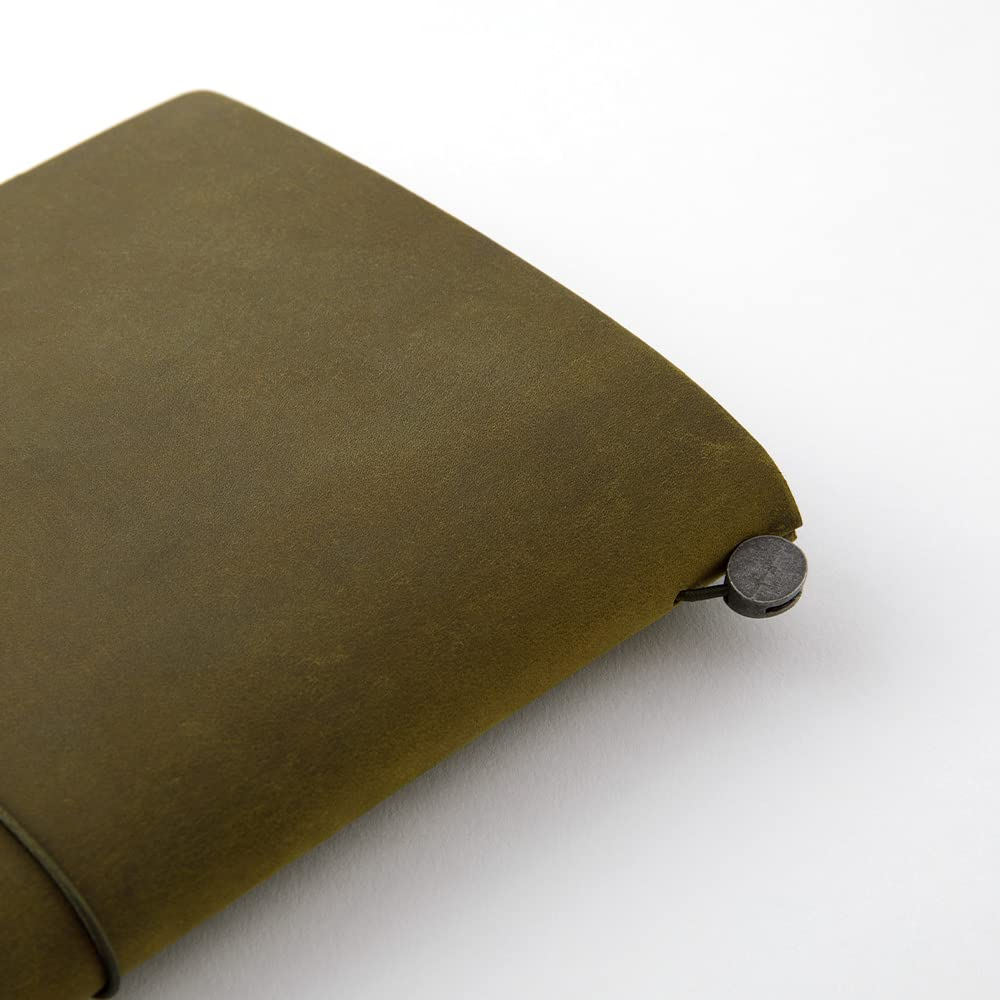 Traveler'S Notebook, Regular Size, Olive 15342006 image number 4