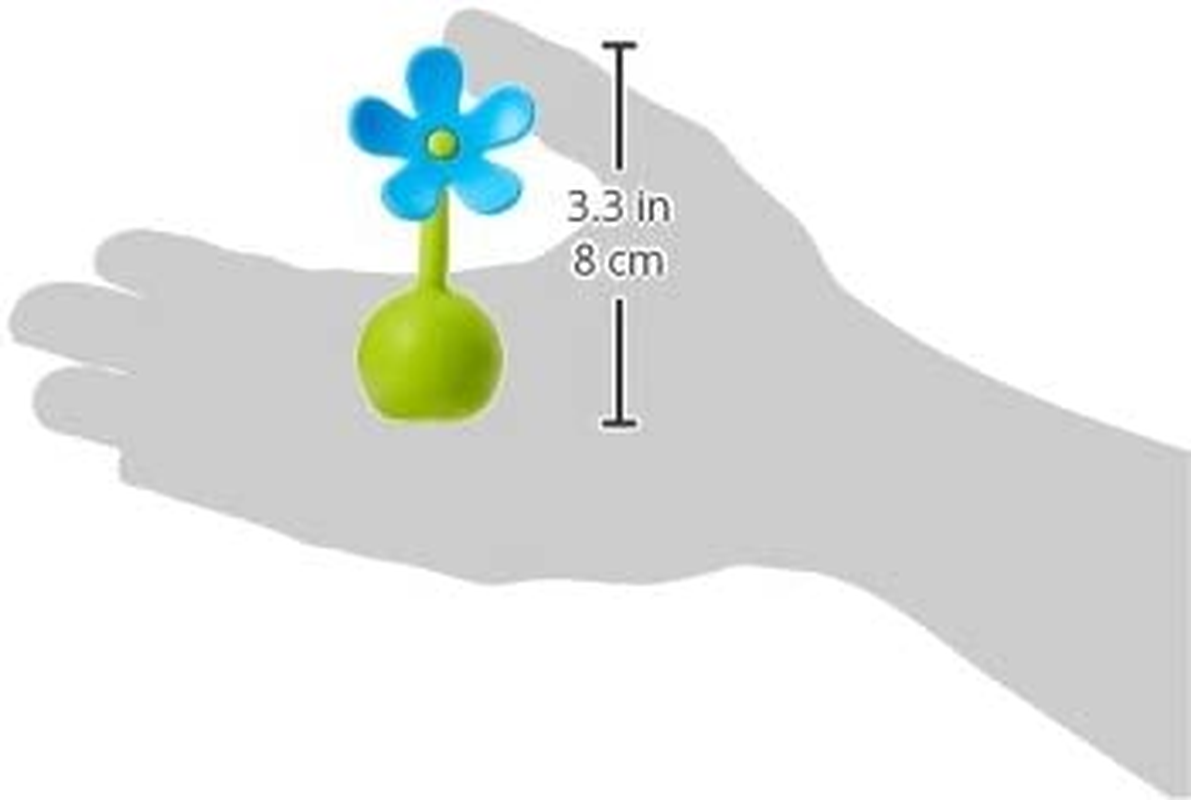 Haakaa Silicone Flower Stopper Breast Pump, Blue image number 2