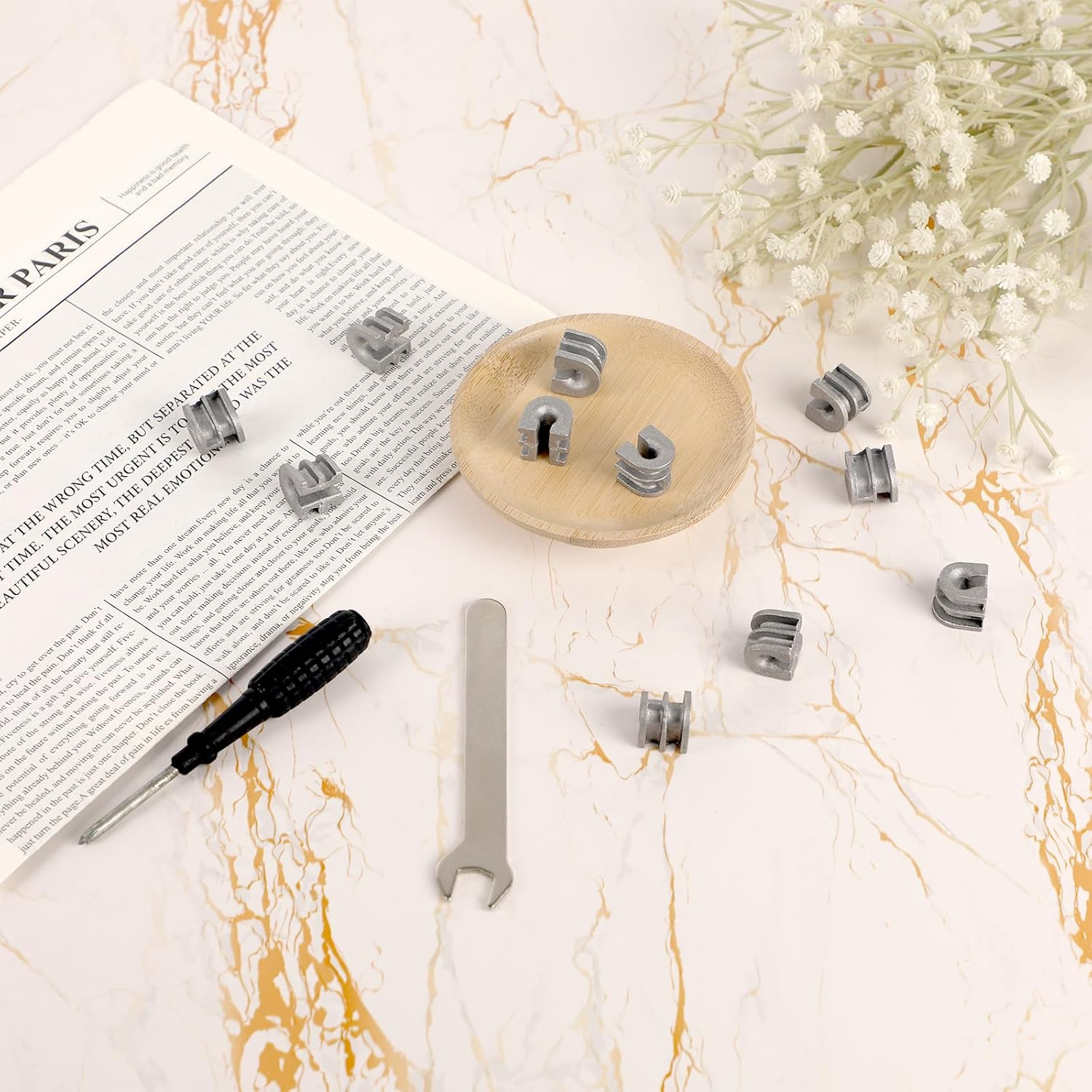 12Pcs String Trimmer Head Eyelet Sleeves for STHIL, Weeding Machine Head Replacement Part for Autocut 25-2 Eyelets Compatible with FS90R FS100RX FS55 FS85 FS110 FS110R Fs130R(Silver)