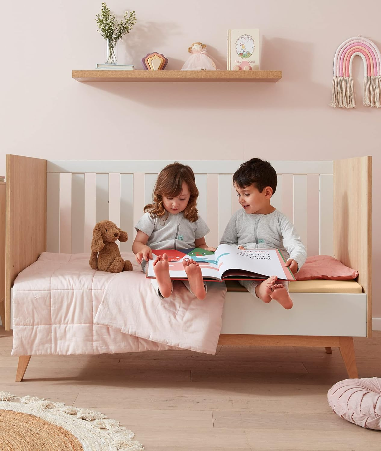 Ergopouch Demi/Cot Convertible Organic Cotton Quilt, 3.5 TOG, Primrose image number 3