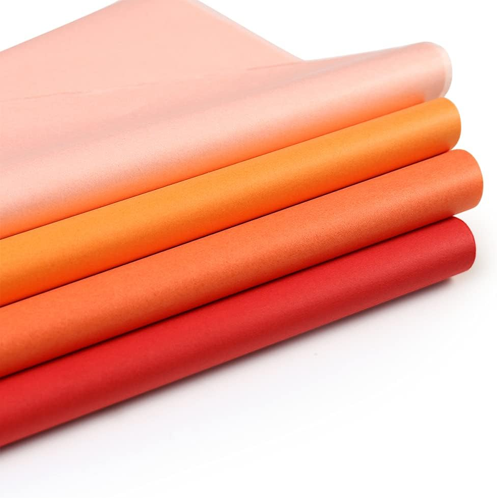 120Pcs Tissue Paper Bulk Tissue Paper Sheets 50X35Cm Gift Wrapping Paper Wrapping and Packing Paper for Weddings Birthday Party Arts Crafts DIY Christmas (Red Series) image number 3