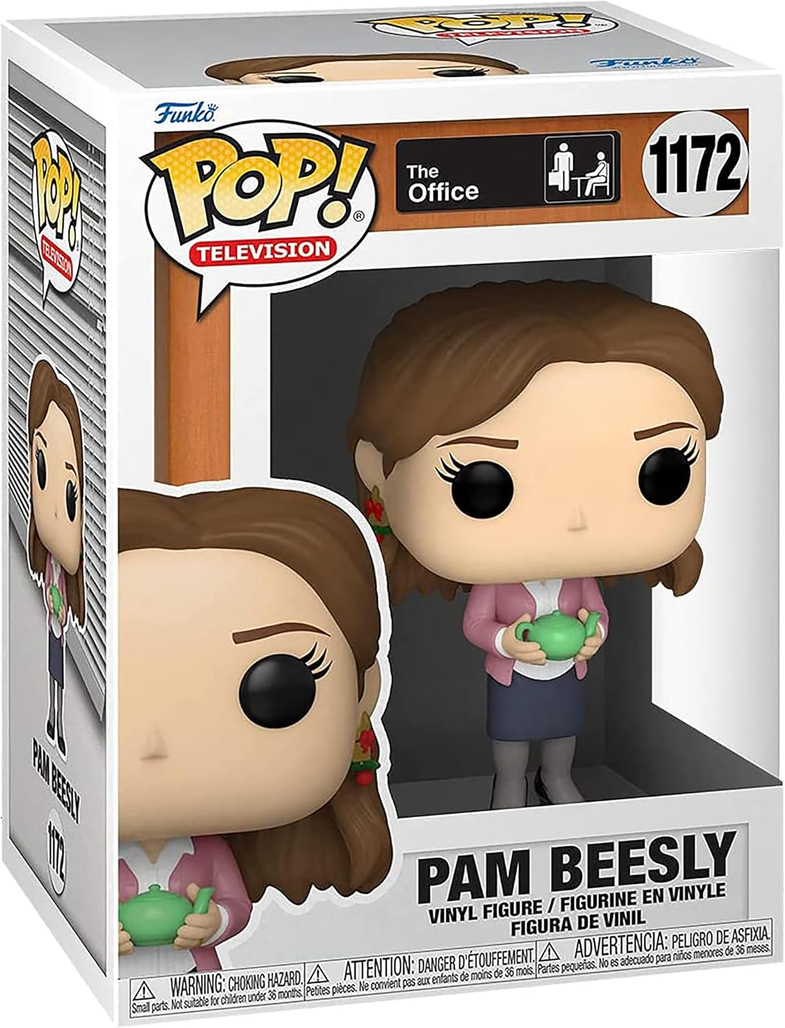 Funko the Office - Pam with Teapot and Note Pop Vinyl Figure 9.53 Cm