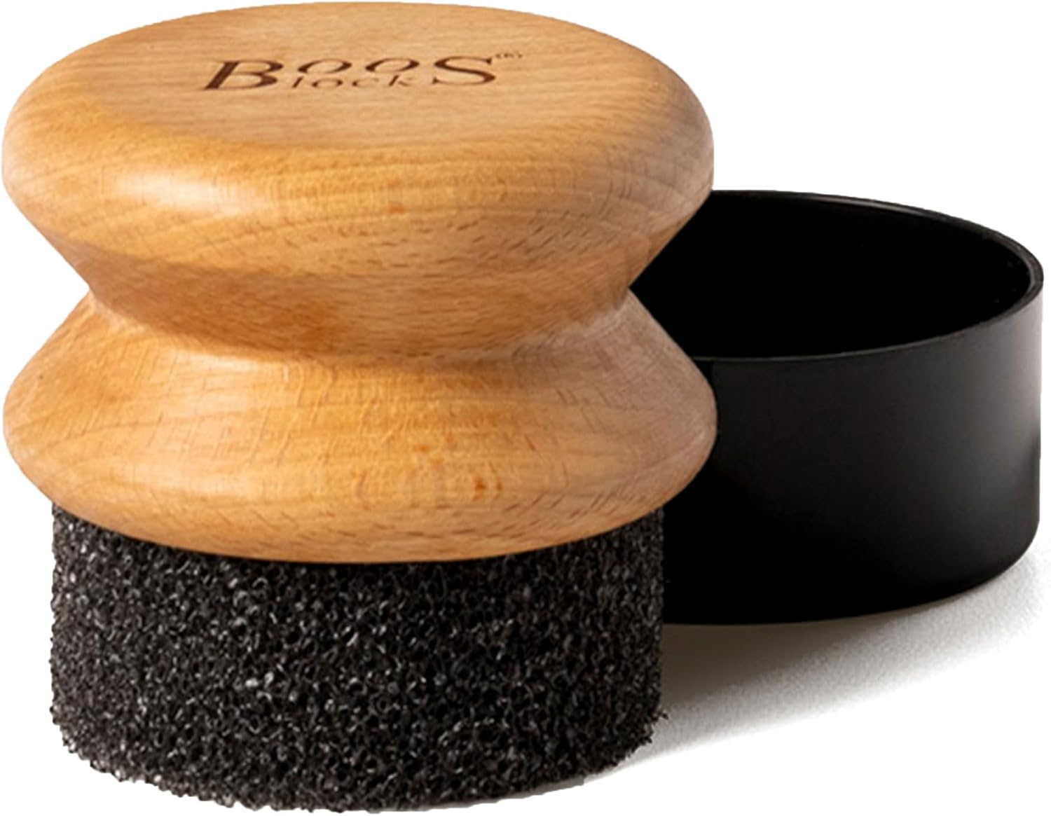 John Boos Butcher Block Oil & Cream Applicator, 1 Count, Beechwood image number 3