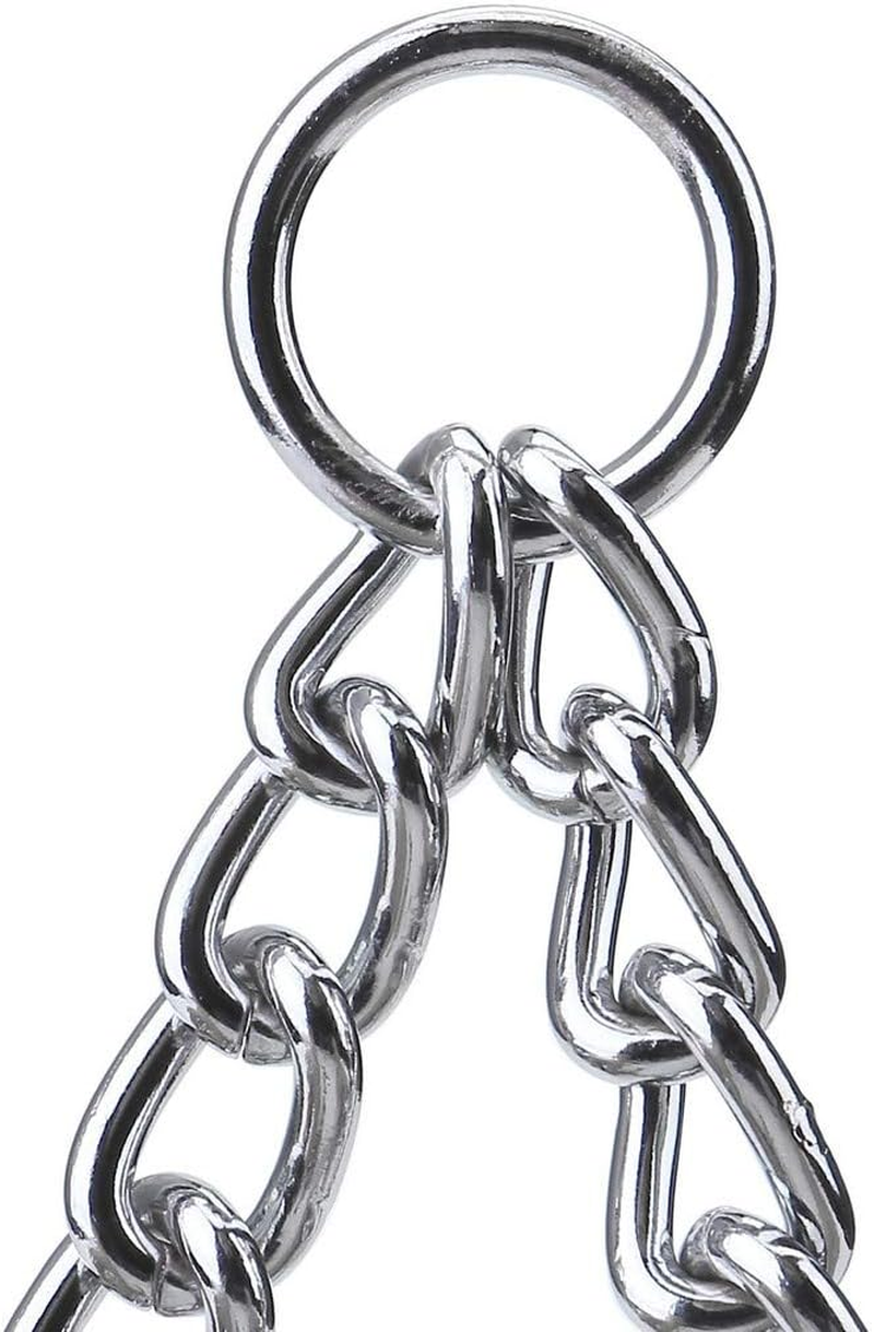 Metal Double Dog Leash for Two Dogs, Heavy Duty Metal Dog Leash, Chew Proof Tangle Free Dual Pet Extension Splitter Lead for Small Large & Medium Size Dogs image number 3