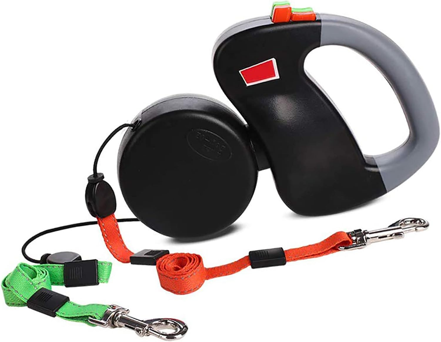 Double Dog Leash Lead 360&deg;No Tangle Heavy Duty Retractable Pet Leash Climbing Rope Material for Walking 2 Dogs image number 6