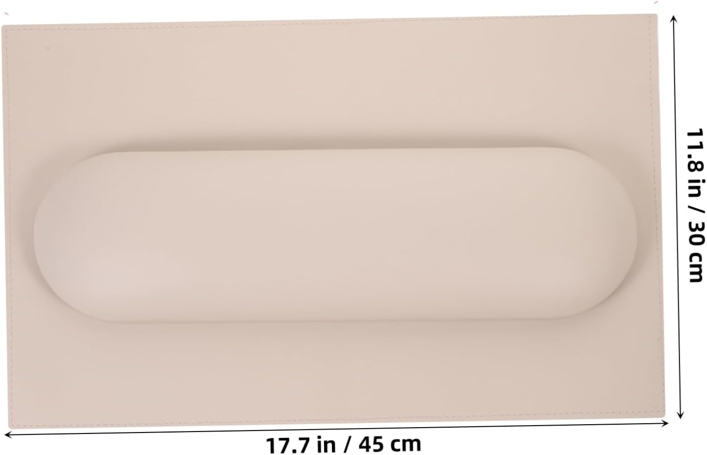 Ipetboom Nail Art Hand Pillow and Table Mat Set 2Pcs Nail Salon Hand Rest Cushion Manicure Arm Support Pad for Professional Techs in Cream Coffee image number 4