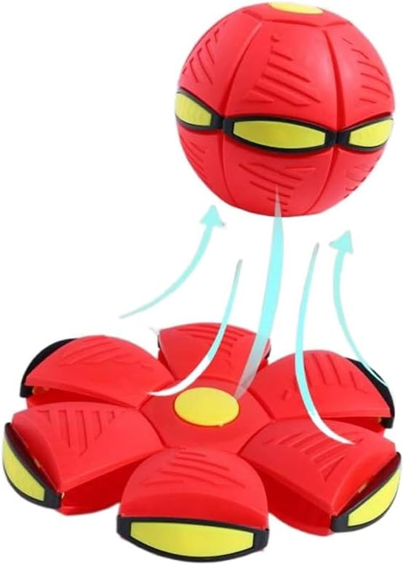 Pet Toy Flying Saucer Ball for Dogs, Portable Flying Saucer Toys, Stomp Magic Ball, Magic Creative Decompression Balls for Pet