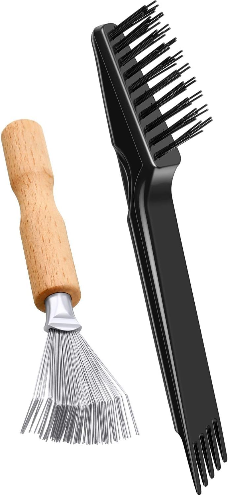 Hair Brush Cleaning Tool, WADY 2Pcs Hair Brush Cleaner, Comb Cleaning Brush Comb Cleaner Brush Hair Brush Cleaner Mini Hair Brush Remover Used to Remove Hair Dust at Home for Home and Salon Use image number 4
