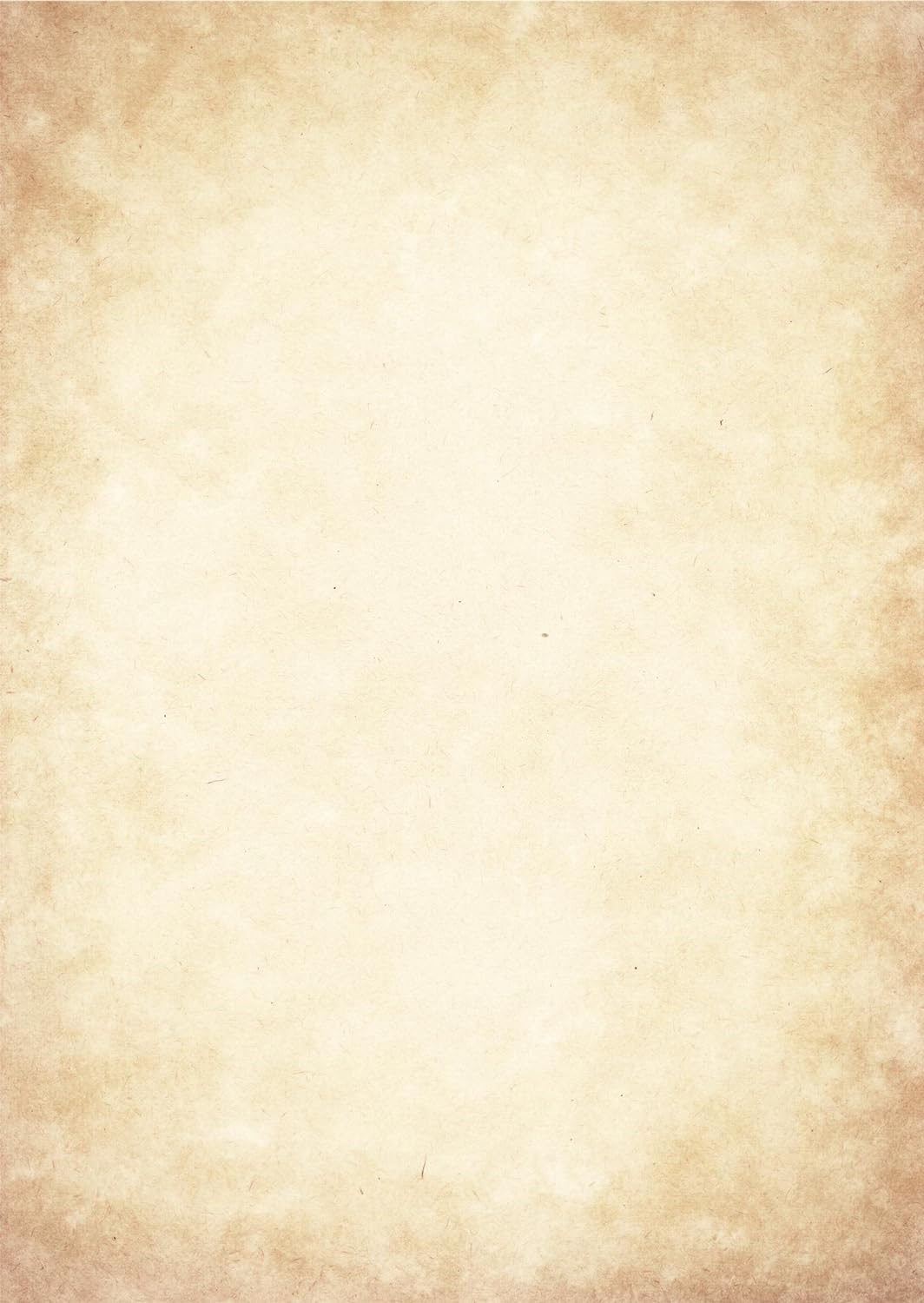 Edition Seidel Premium Letter Paper - Vintage Old Paper, 100 Sheets DIN A4 120 G/M&sup2; - Medieval Craft Paper with Certificate and Parchment Look