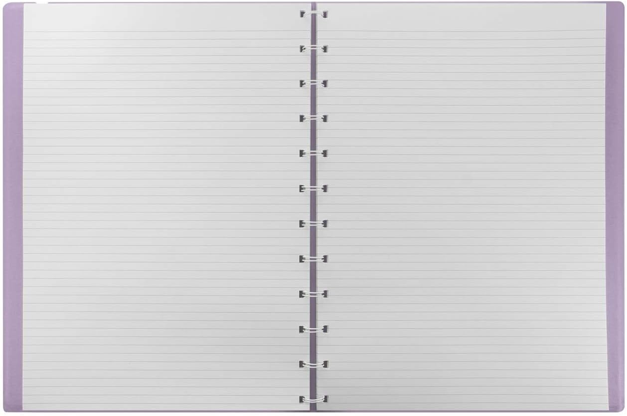 Filofax A4 Pastels Notebook Orchid image number 1