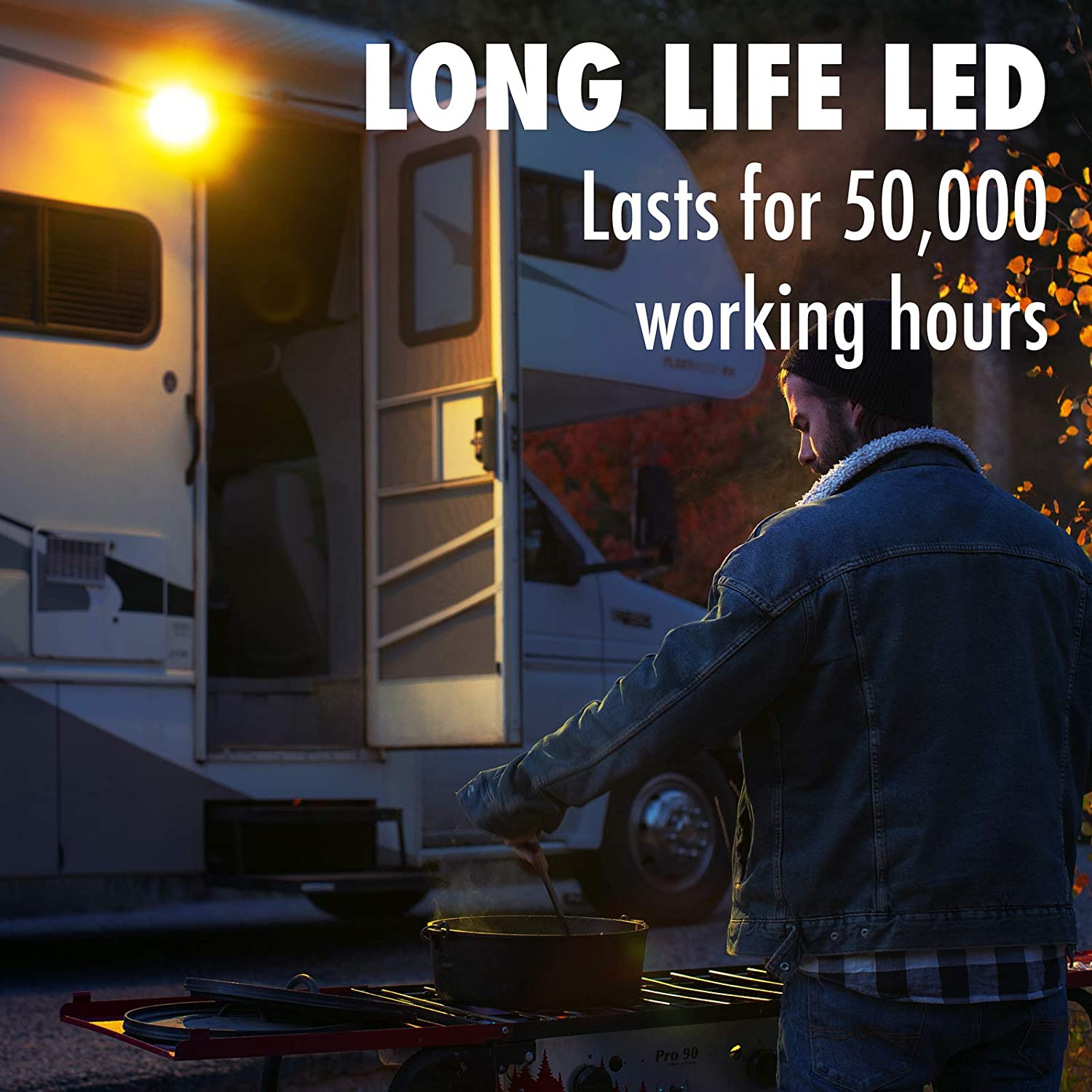 Lumitronics LED RV Exterior Porch Light with On/Off Switch and Removable Lenses. Perfect outside Replacement 12V Lighting for Rvs Motorhomes Campers 5Th Wheels Trailers. image number 5