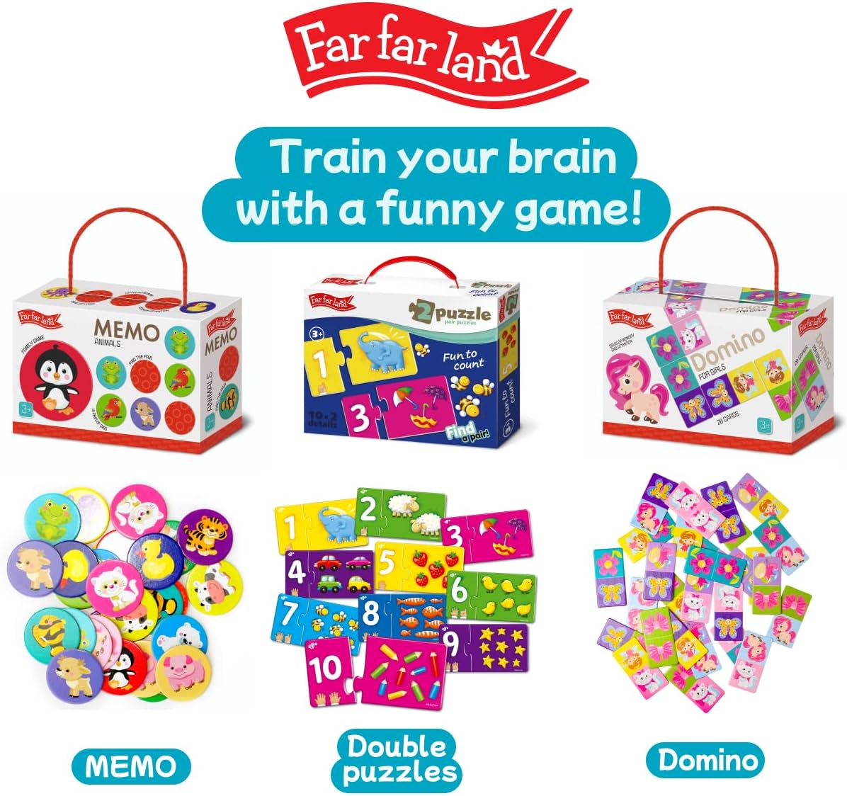 Toddler Puzzles 6 in 1 Zigzag Princess Dreams Girls Jigsaw Puzzles for Kids Develops Logic and Motor Skills Creative Puzzles for Toddlers Bright and Colourful Kids Puzzles Made in Europe