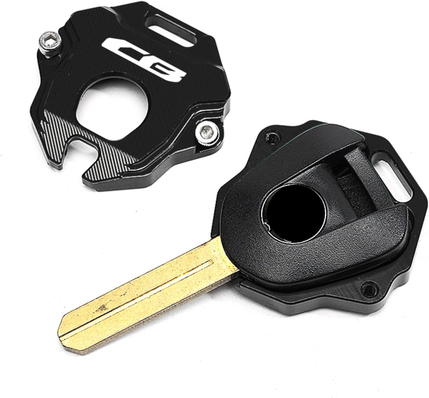 Fit for Honda CBR 600RR CBR1000RR CB500F 500X CB 650R CBR500R CBR250RR CB1100 CNC Motorcycle Key Case Cover Keyring image number 5