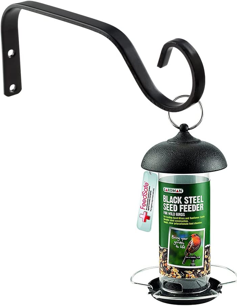 Metal Wall Hooks for Hanging Coats, Lanterns, Decorative Iron Hook for Solar Lights Hangers, Bird Feeders, Rust Resistant Heavy Duty, Home Garden Decor Indoor & Outdoor (7.3) image number 5