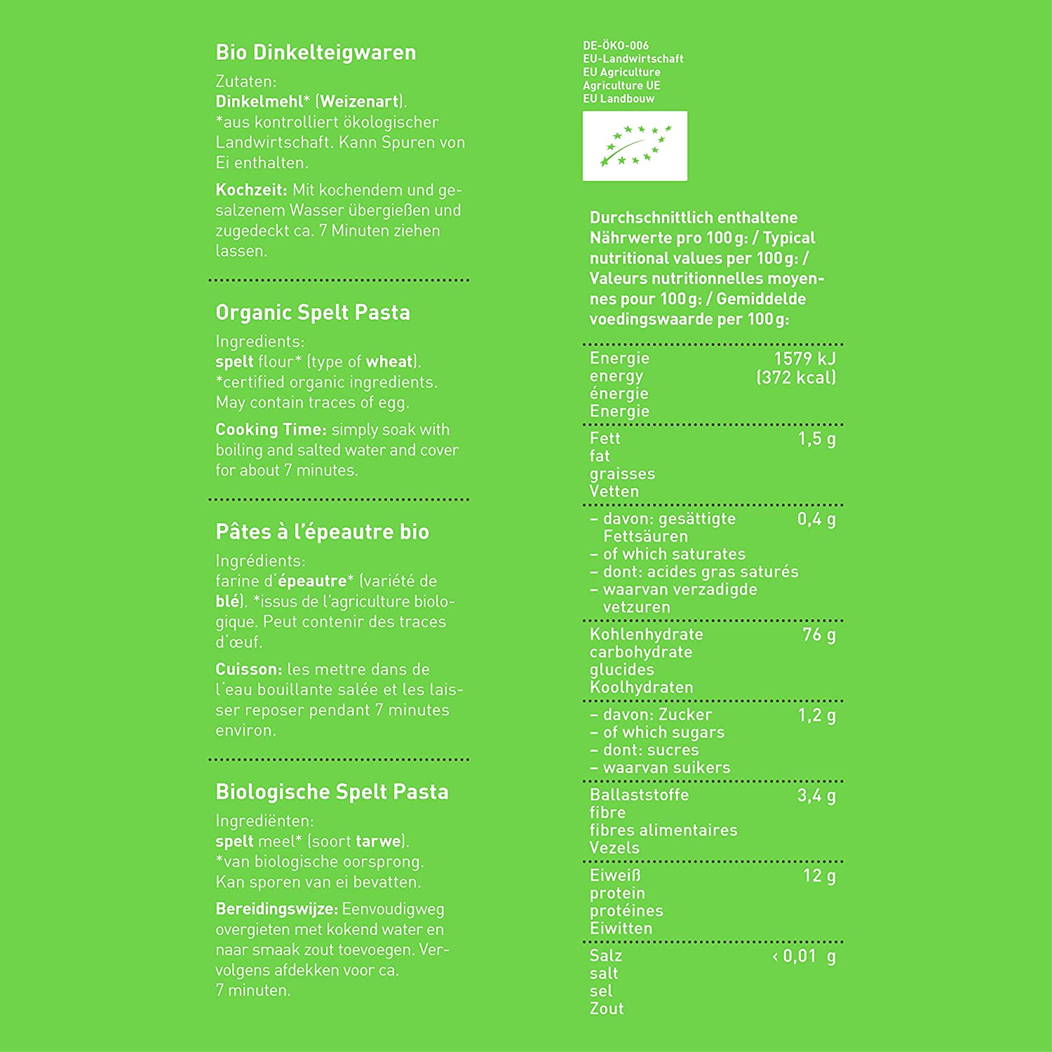 Alb-Gold Alb-Gold Organic Spelt Mie Noodles, 250 G image number 1