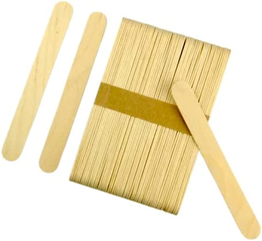 120PCE Krafters Korner 15X1.8Cm Craft Sticks 120Pce Classic Popsicle Stick Natural Color Shape Wood for Crafty Kids DIY Art Crafts Projects image number 2