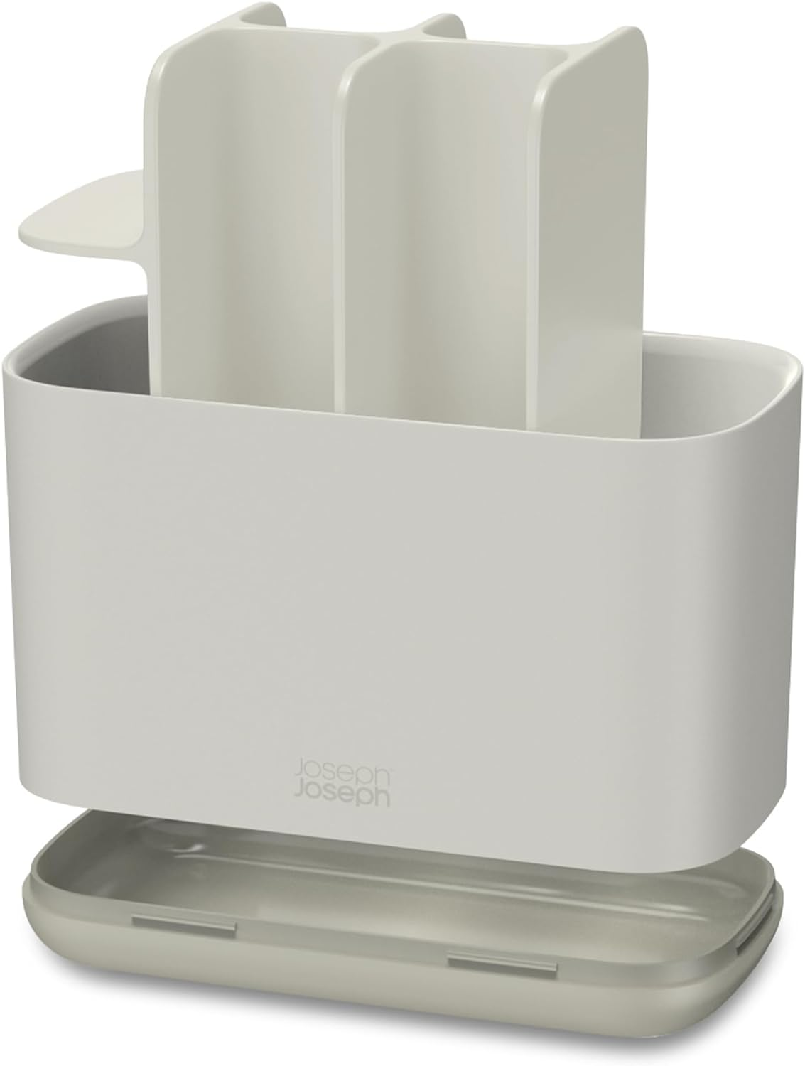 Joseph Joseph Easy-Store - Toothbrush Holder Caddy, Bathroom Storage, Large - Ecru image number 2