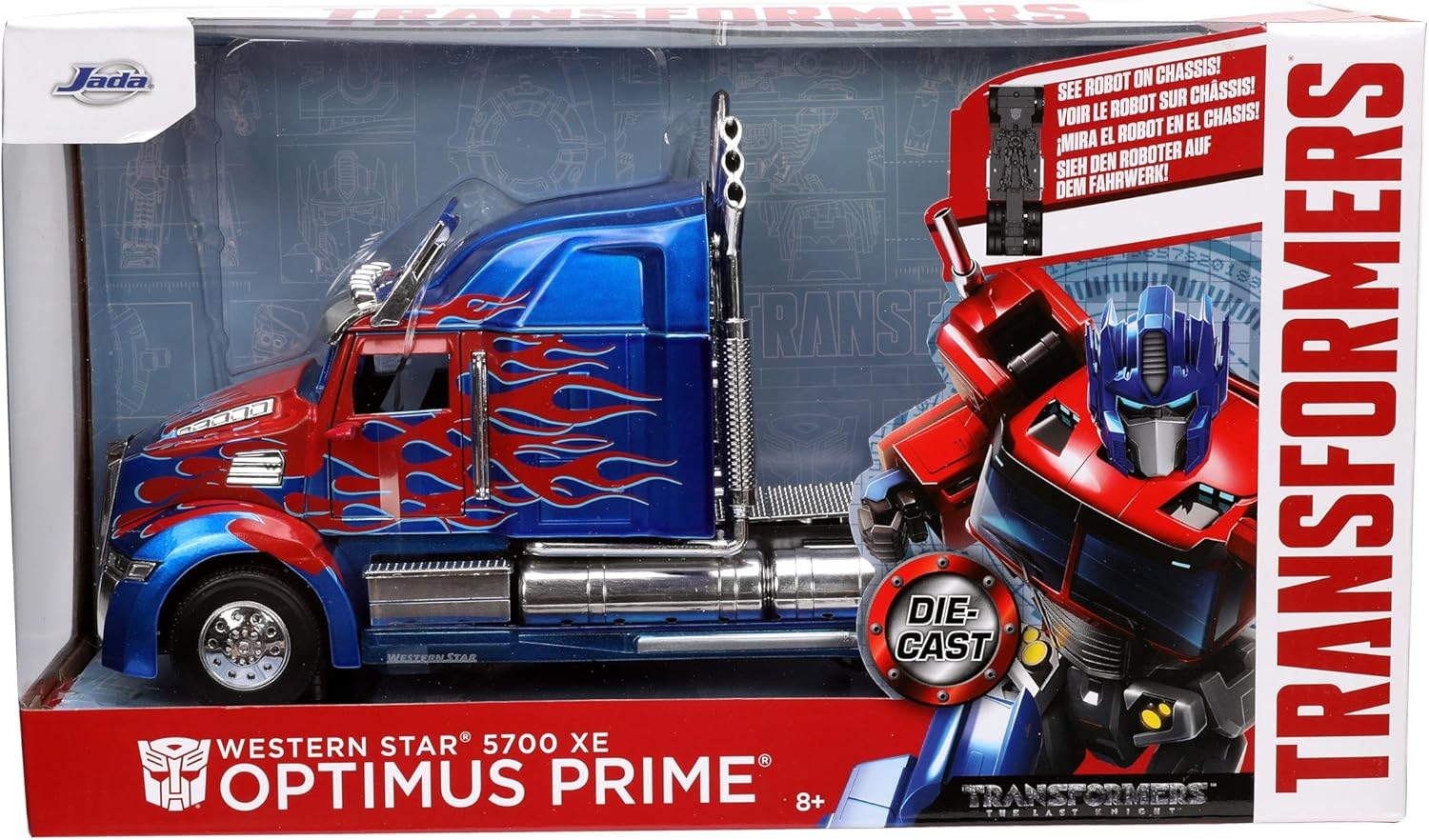 Metals Transformers Optimus Prime 1:24 Diecast Vehicle image number 2