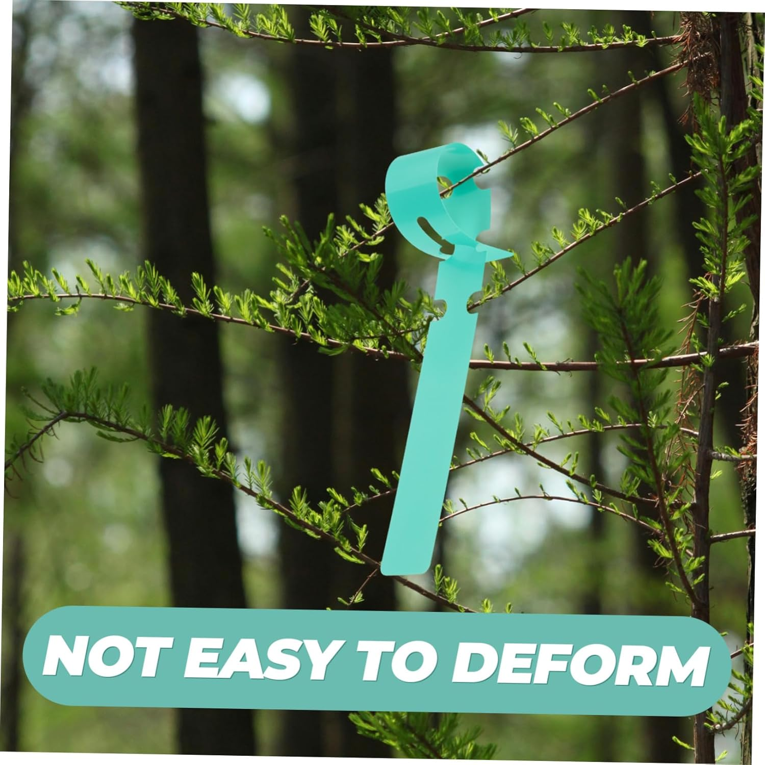 100Pcs Large Plant Tags for Garden Plastic Tree Labels Weatherproof Greenery Stakes 2X20Cm Wrap around Hanging Tags Easy to Write and Clean image number 6