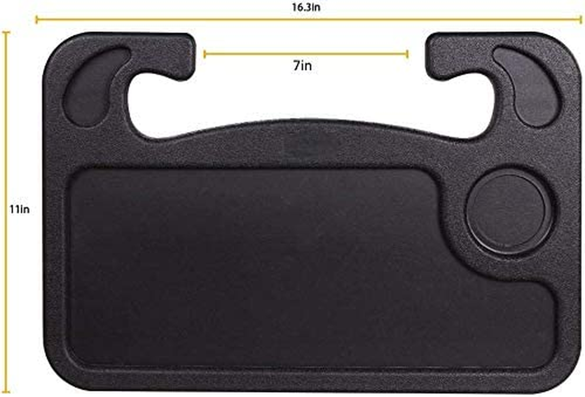 Notebook Car Travel Table Auto Steering Wheel Desk Car Steering Wheel Food Eating Tray Notebook Laptop Table Desk for Cars image number 1