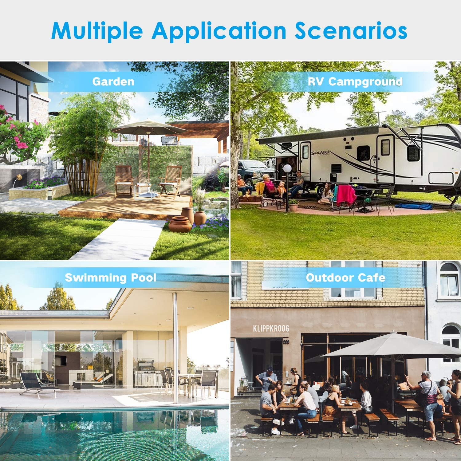 WAVLINK Aerial HD4 AC1200 Dual Band 2.4+5G 1200Mbps Wi-Fi Ap/Wifi Extender/Router,High Power Long Range Outdoor Wireless Access Point Weatherproof,3 in 1 with Poe, Gigabit WAN Port,10/100M LAN Port image number 4