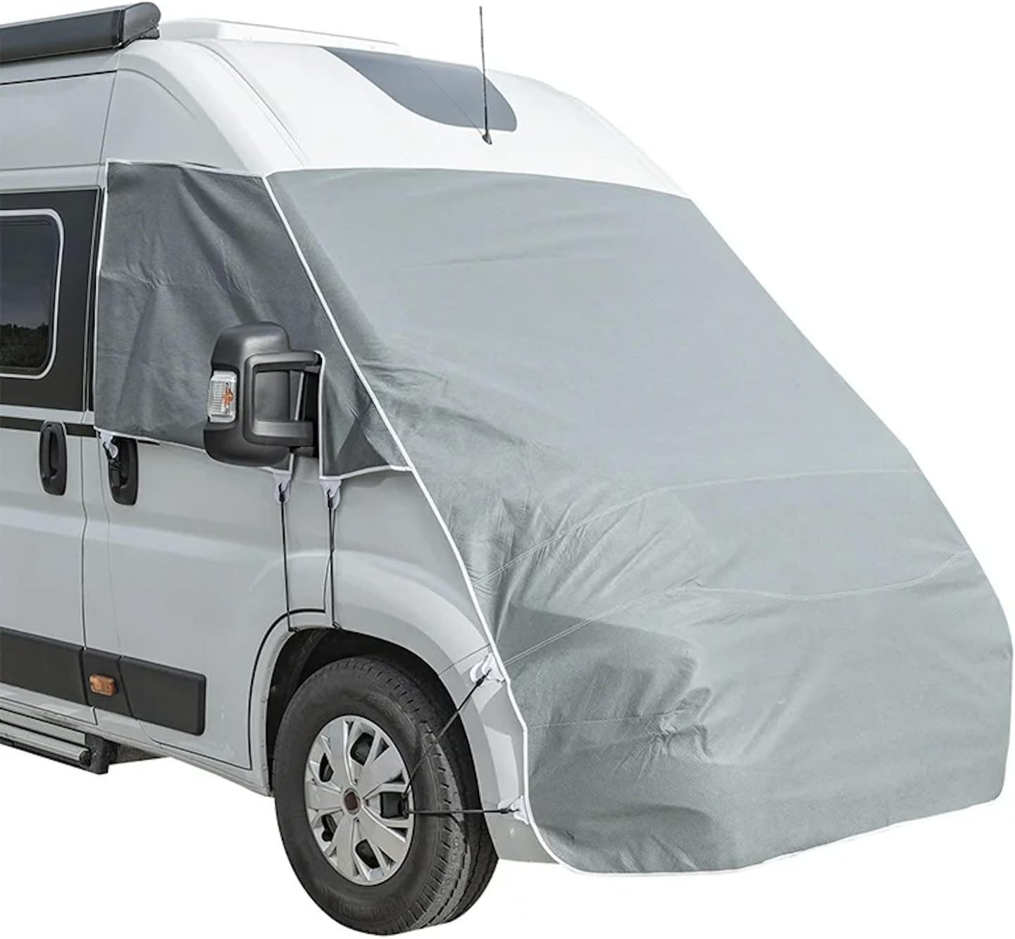 Proplus 610682 Front Screen Cover Woven for Fiat Ducato Motorhome from 06-2006 image number 2
