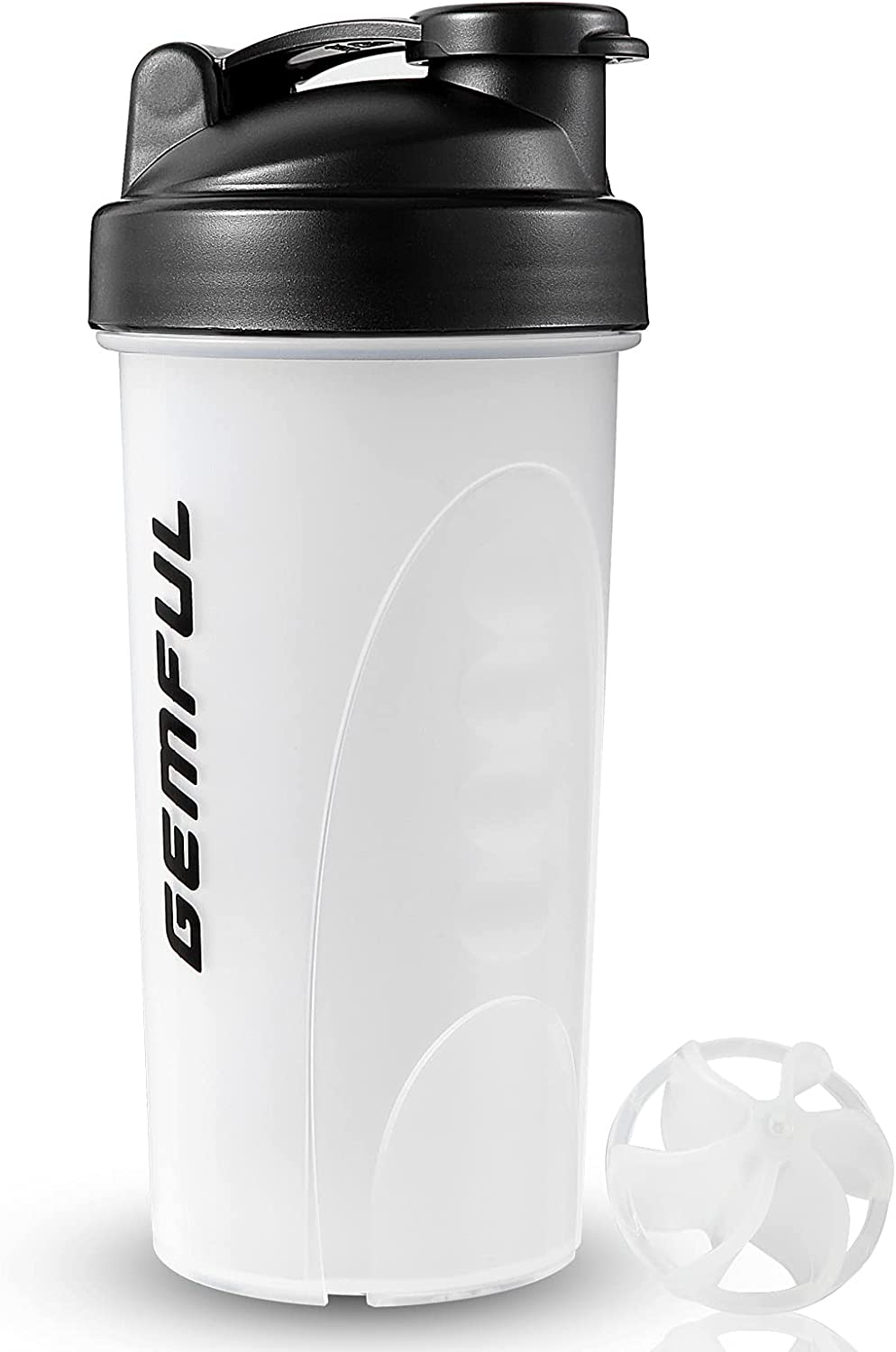 Protein Shaker Bottle Bpa-Free Leak Proof Mixer 700Ml Blender Cup for Gym Sports image number 2